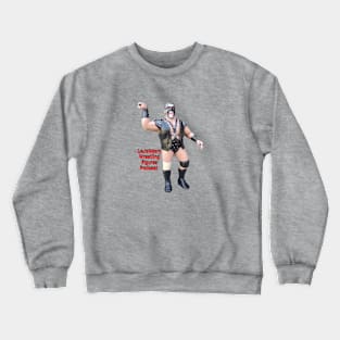 LeJeNdary Wrestling Figures Podcast Brace Crewneck Sweatshirt